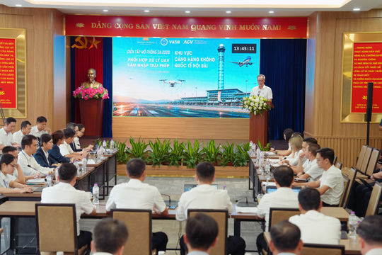 Vietnam Airlines chủ động phối hợp ứng phó nguy cơ UAV, nâng cao khả năng điều hành khai thác