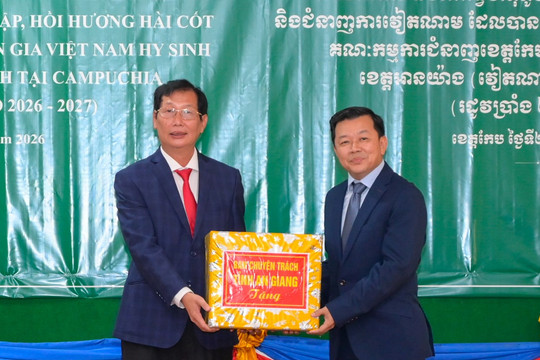 An Giang và tỉnh Kep, Campuchia ký kết hợp tác tìm kiếm, quy tập hài cốt liệt sĩ