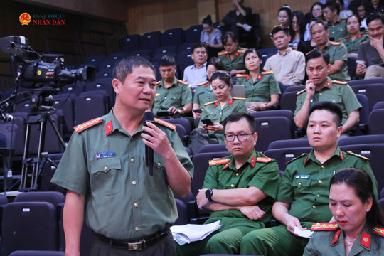 Bảo đảm pháp luật hình sự theo kịp những vấn đề mới của đời sống xã hội