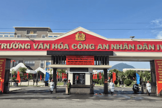 Trường Văn hóa Công an nhân dân IV: Mở cơ hội học tập từ chính sách an sinh