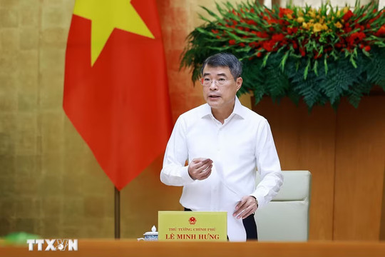 Thủ tướng Lê Minh Hưng: Bảo đảm chất lượng, tiến độ các dự án luật trình Quốc hội