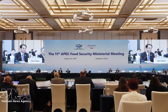 Vietnam proposes four strategic cooperation directions at APEC Food Security Ministerial Meeting