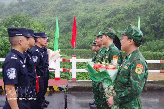 Vietnam, China conduct joint patrols along shared border