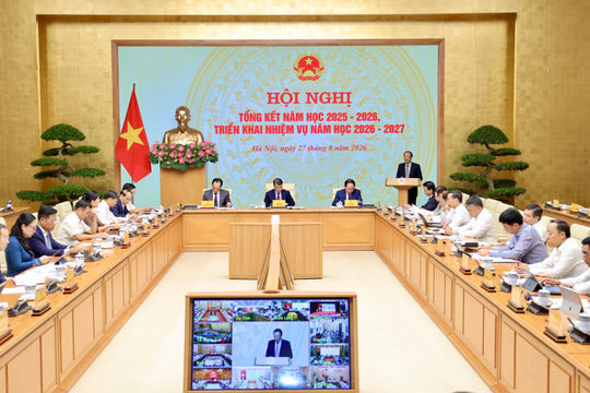 Năm học 2026 - 2027: Đo lường kết quả bằng sự tiến bộ của người học, điều kiện làm việc của nhà giáo