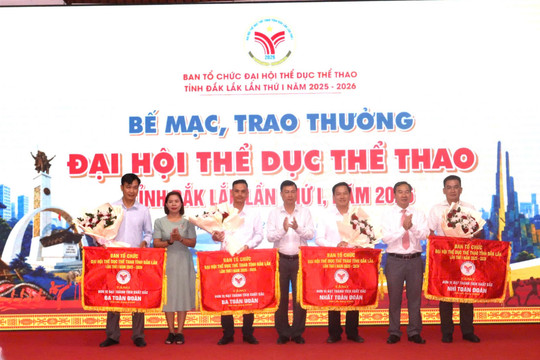 Ngày hội thể thao Đắk Lắk 2026: Dấu ấn đoàn kết và bệ phóng cho tài năng trẻ