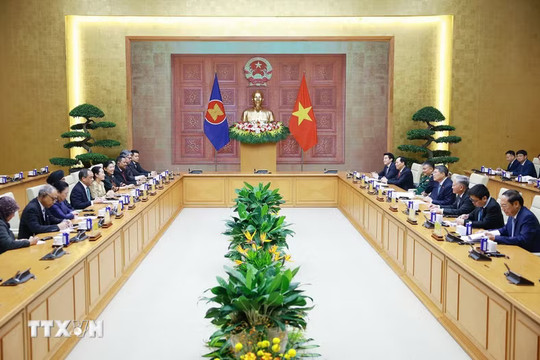 Thủ tướng Lê Minh Hưng tiếp Đại sứ, Đại biện các nước ASEAN