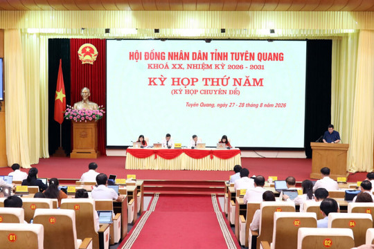 HĐND tỉnh Tuyên Quang xem xét thông qua 11 nghị quyết