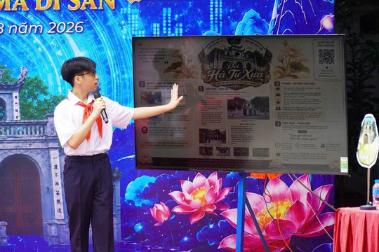 Khi di sản trở thành “lớp học mở”