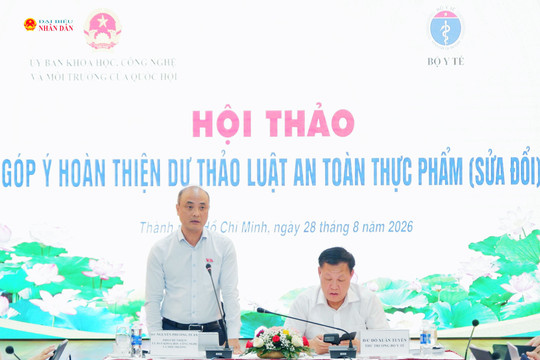 Hội thảo góp ý sửa đổi Luật An toàn thực phẩm