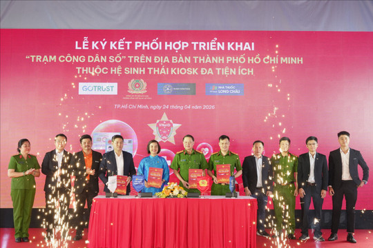 Trạm Công dân số được Bộ Công an công nhận sáng kiến cải cách hành chính cấp Bộ Bước tiến trong chuyển đổi số phục vụ đời sống người dân