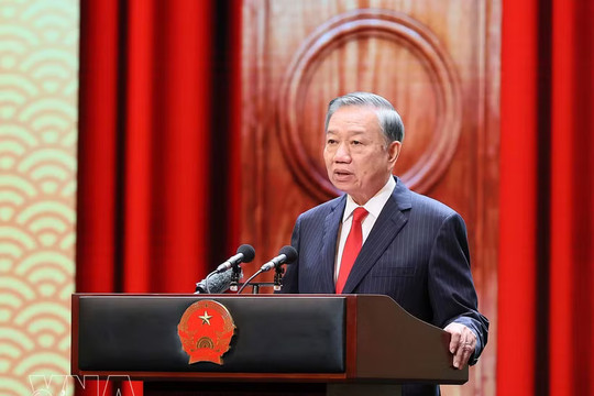 Top leader delivers speech at ceremony marking 81st anniversary of National Day