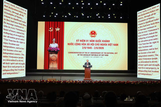 Top leader chairs ceremony marking 81st National Day in Hanoi
