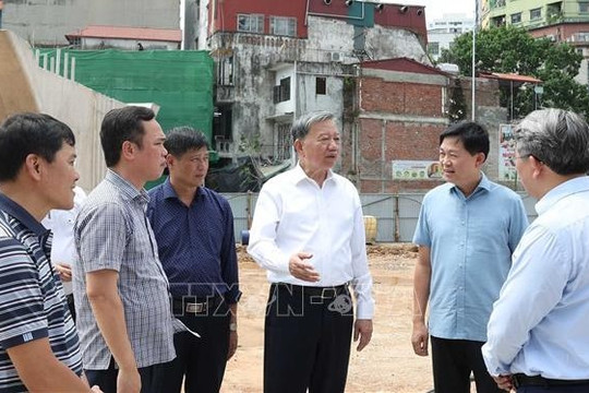 Hà Nội gấp rút hoàn thành các dự án trọng điểm