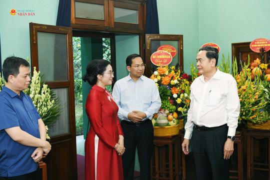 Chủ tịch Quốc hội Trần Thanh Mẫn: Khu Di tích Phủ Chủ tịch luôn là “địa chỉ đỏ”
