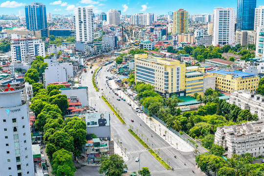 Điều chỉnh giao thông khi thông xe tạm Vành đai 1 đoạn Hoàng Cầu - Voi Phục