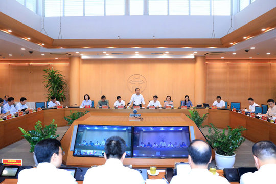 Hà Nội: Không để nguồn lực đình trệ, điểm nghẽn kéo dài, tiếp tục tạo chuyển biến thực chất trong từng nhiệm vụ, dự án