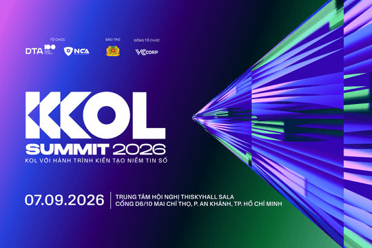 Đếm ngược KOL Summit 2026: Hé lộ chuỗi nội dung và hoạt động tương tác hấp dẫn