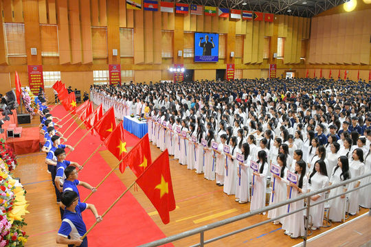 Hà Nội: Trường THPT Lê Văn Thiêm khai giảng năm học mới 2026–2027