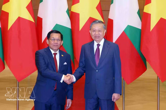 Vietnam, Myanmar to substantively foster Comprehensive Cooperative Partnership