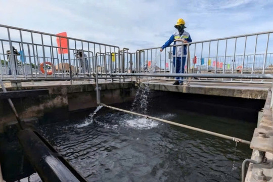 TP. Hồ Chí Minh: Hướng tới thu gom 80% nước thải đô thị vào năm 2030