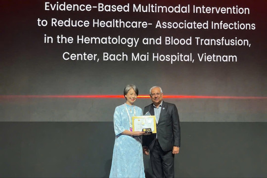 Bệnh viện Bạch Mai được vinh danh tại lễ trao giải Hospital Management Asia (HMA) Awards 2026