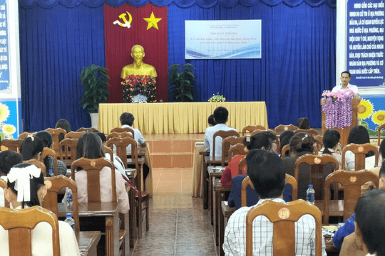 Cà Mau: Đẩy mạnh tuyên truyền, tư vấn học nghề, việc làm cho lao động nông thôn