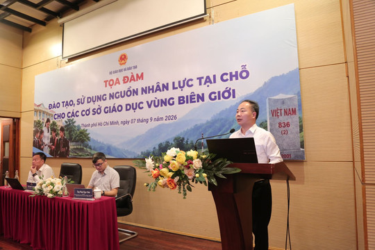 Đào tạo, sử dụng nguồn nhân lực tại chỗ cho các cơ sở giáo dục vùng biên giới