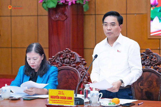 Đoàn khảo sát Ban chỉ đạo Đề án tăng cường vai trò lãnh đạo của Đảng đối với hoạt động giám sát của Quốc hội, của HĐND làm việc với tỉnh Tây Ninh