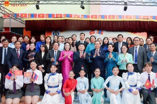 Vun đắp tình hữu nghị Việt Nam - Mông Cổ từ ngôi trường mang tên Chủ tịch Hồ Chí Minh