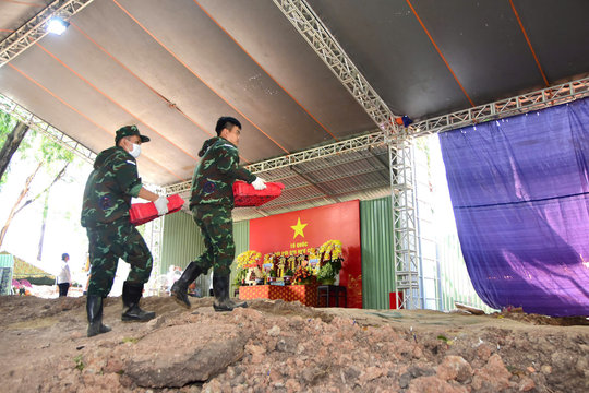 TP. Hồ Chí Minh đã quy tập 605 bộ hài cốt liệt sĩ tại Công viên Lê Thị Riêng