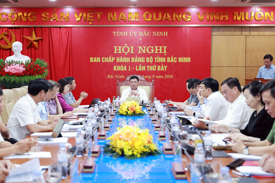 Ban Chấp hành Đảng bộ tỉnh Bắc Ninh thông qua một số nội dung quan trọng