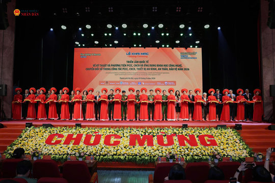 Khai mạc triển lãm quốc tế về kỹ thuật, phương tiện phòng cháy chữa cháy quy mô lớn