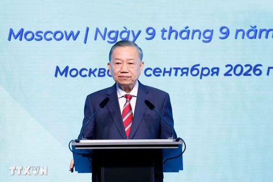 Tổng Bí thư, Chủ tịch nước Tô Lâm dự Diễn đàn Khoa học công nghệ Việt Nam - Liên bang Nga