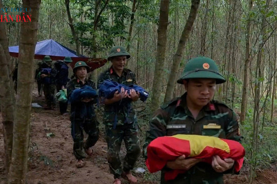 Quảng Trị: Tìm thấy 5 hài cốt liệt sĩ trong ngày 10/9