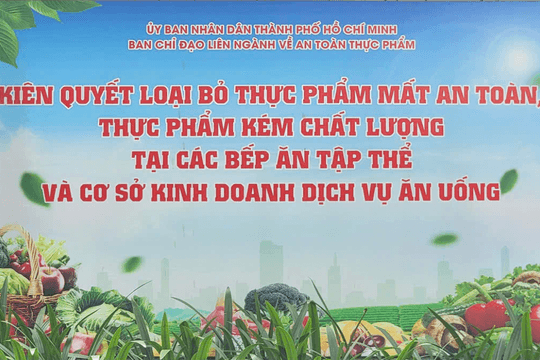TP. Hồ Chí Minh: Tăng cường bảo đảm an toàn thực phẩm trong các cơ sở giáo dục