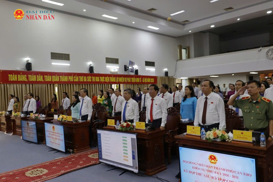 TP. Cần Thơ: HĐND thành phố xem xét, quyết định nhiều nội dung quan trọng tại Kỳ họp thứ 6