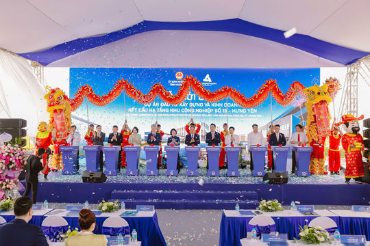 Tân Á Đại Thành - MEYGROUP khởi công Khu công nghiệp quy mô gần 200 ha tại Hưng Yên