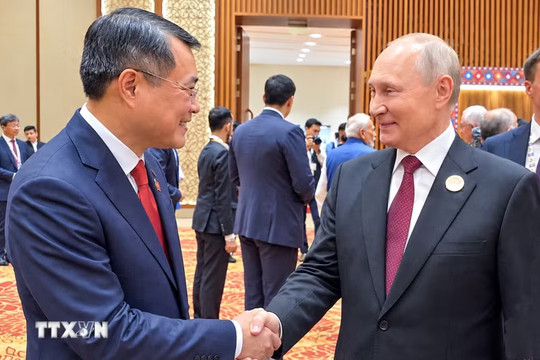 Thủ tướng Chính phủ Lê Minh Hưng gặp lãnh đạo các nước, tổ chức quốc tế nhân dịp tham dự Hội nghị thượng đỉnh BRICS lần thứ 18