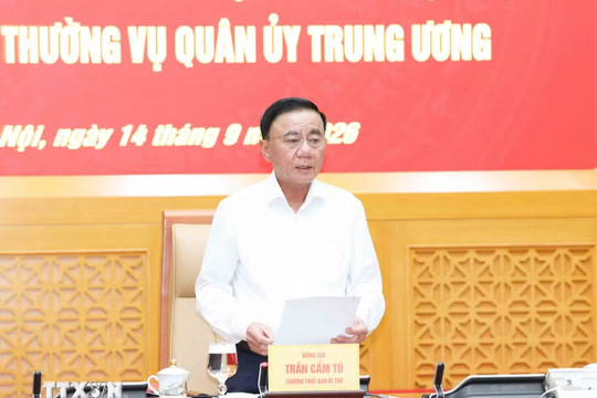 Thông qua dự thảo báo cáo kết quả giám sát đối với Ban Thường vụ Quân ủy Trung ương