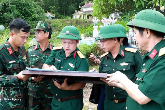 Ho Chi Minh City, Hue step up search, recovery of martyrs’ remains