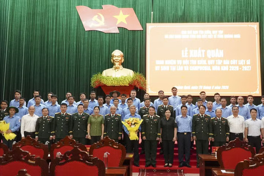 Quang Ngai team begins search for Vietnamese martyrs’ remains in Laos, Cambodia