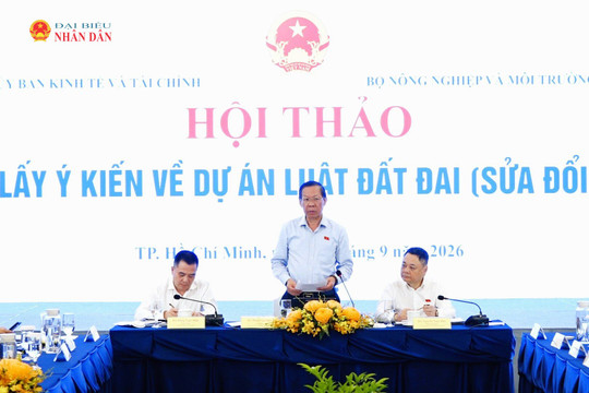 Hội thảo Lấy ý kiến về dự án Luật Đất đai (sửa đổi)