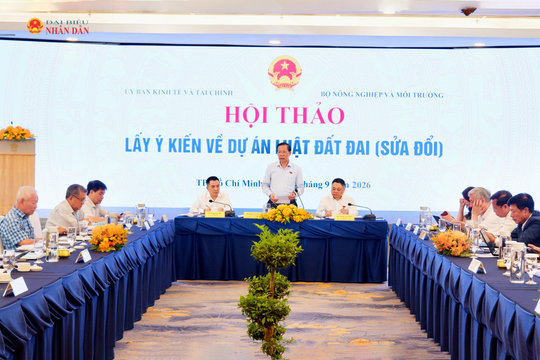 Hội thảo Lấy ý kiến về dự án Luật Đất đai (sửa đổi)