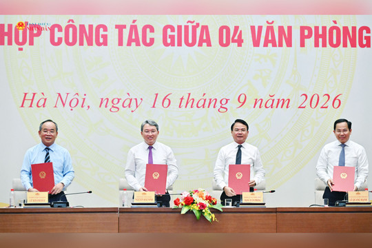 4 Văn phòng Trung ương ký Quy chế phối hợp công tác