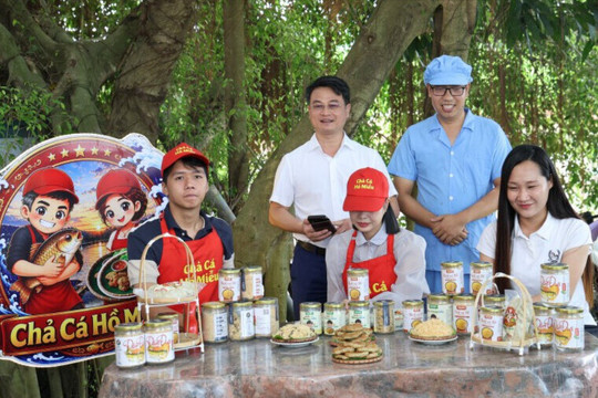 Xã Xuân Mai đưa nông sản lên không gian số