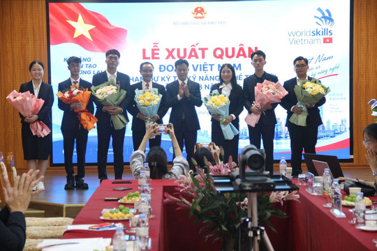 Việt Nam tranh tài ở 11 nghề tại kỳ thi kỹ năng nghề thế giới lần thứ 48