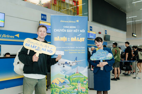 Vietravel Airlines đưa vào khai thác trở lại đường bay nội địa kết nối Hà Nội và Đà Lạt