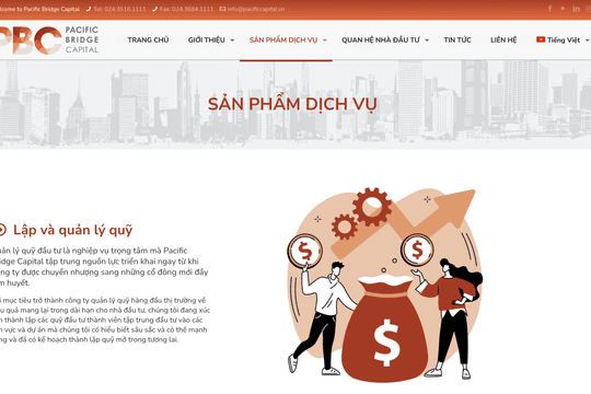 Pacific Bridge Capital bị phạt 170 triệu đồng: Chậm công bố hàng loạt báo cáo, trong đó có báo cáo rủi ro rửa tiền