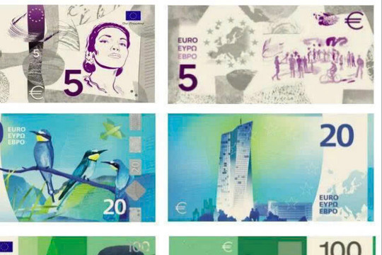 Hơn 9 triệu người châu Âu tham gia chọn thiết kế tiền euro mới