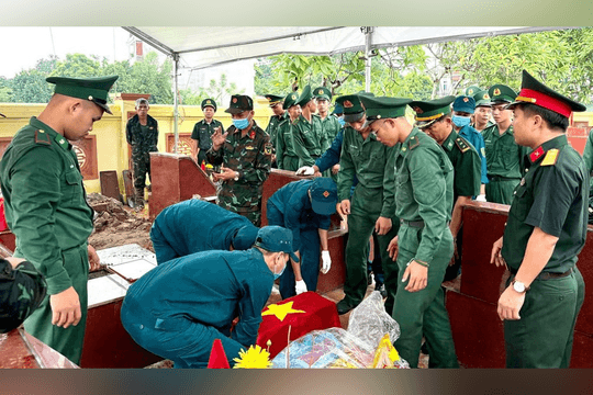 Phú Thọ vượt tiến độ 11 tháng lấy mẫu hài cốt liệt sĩ giai đoạn 1